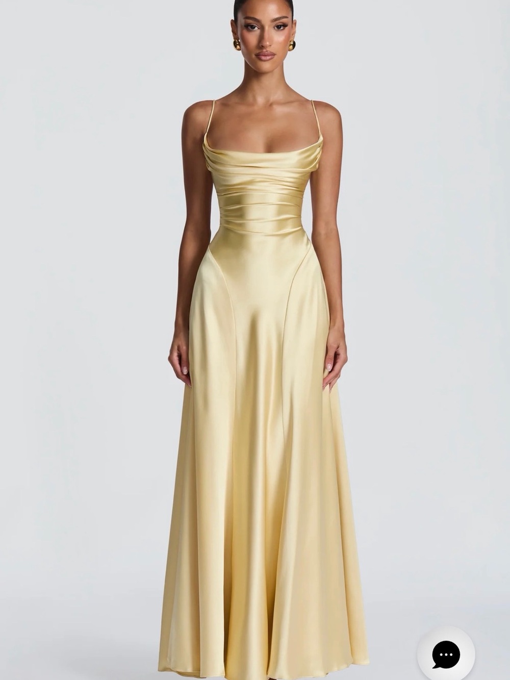 Babyboo ADELINA MAXI DRESS - LEMON